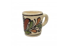 Ceșcuță de țuică ceramică de Corund